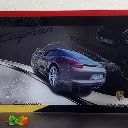 Tableau personnalisé de la voiture d'un client sur Plexiglass